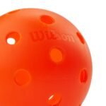 Wilson Tru 32 Indoor Pickleball Balls Orange 3 Pack WR8907401001 view 3
