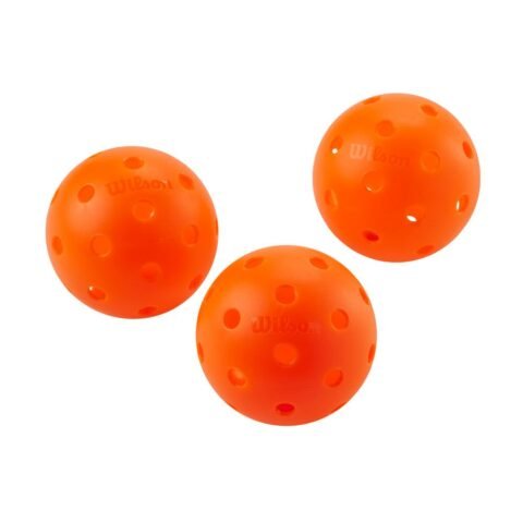 Wilson Tru 32 Indoor Pickleball Balls Orange 3 Pack WR8907401001