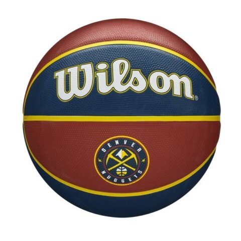 Wilson NBA Team Tribute Basketball Denver Nuggets Size 7 WTB1300XBDEN