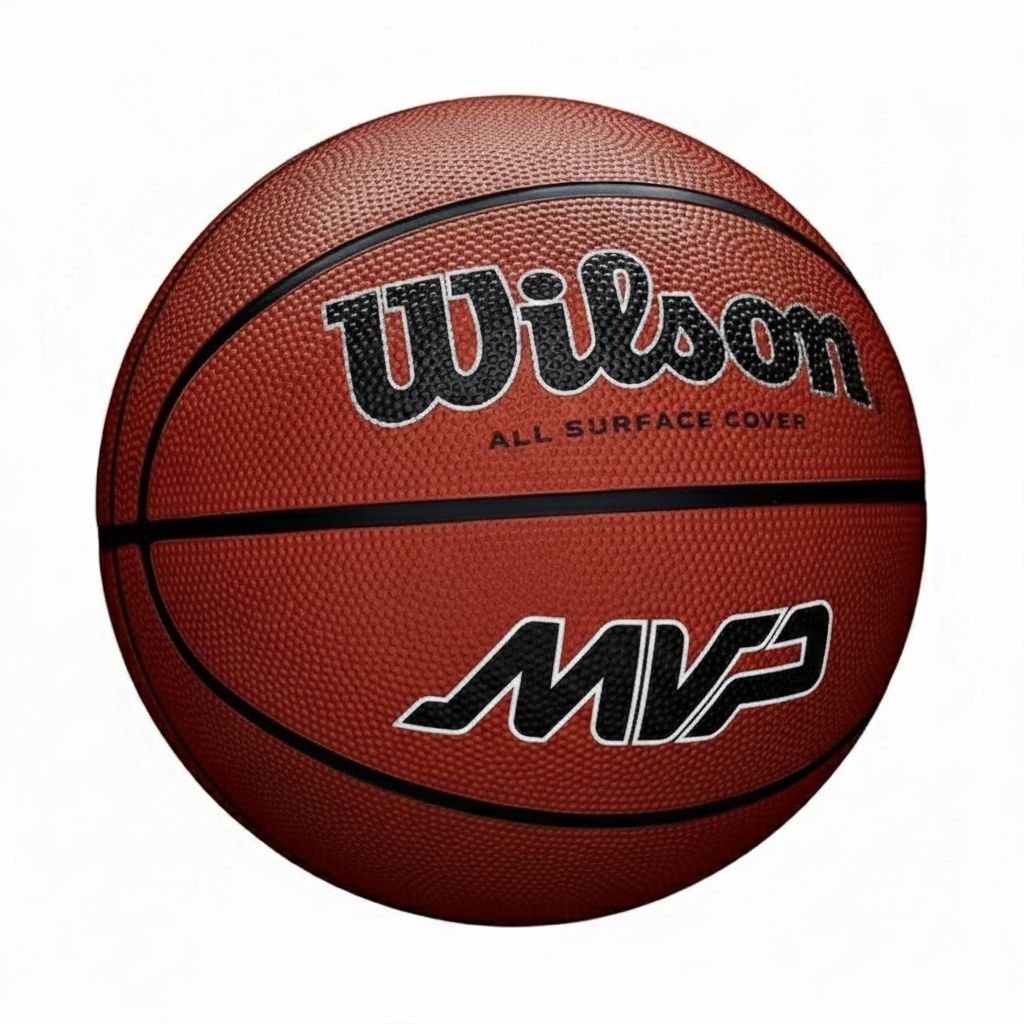 Wilson MVP Basketball Brown Official Size 7 WZ3018703XB7 view 3