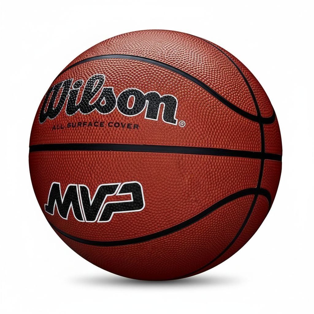 Wilson MVP Basketball Brown Official Size 7 WZ3018703XB7 view 4