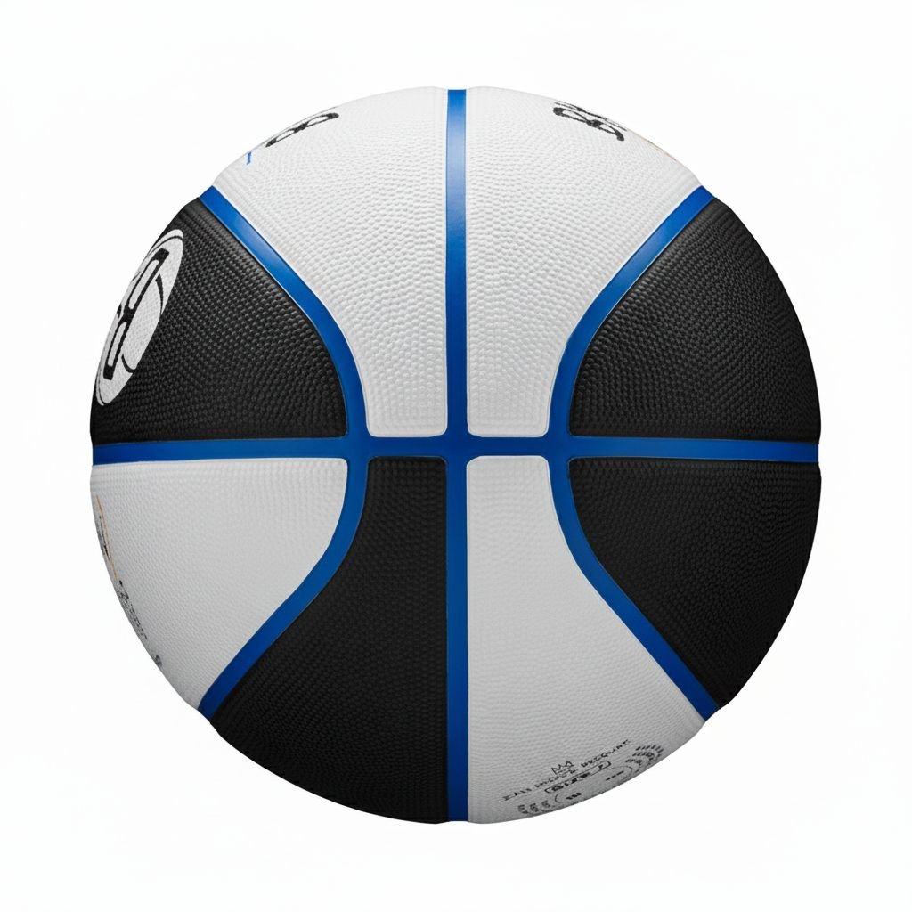 Wilson 2024 NBA Team City Edition Basketball Brooklyn Nets Size 7 WZ4016503XB7 view 4