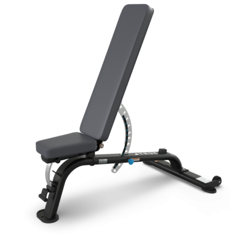 True Flat Incline Decline Adjustable Bench XFW7500-19 Charcoal