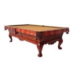 Star Mahogany Carved 9ft Billiard Table 9FT XW8105-9A view 2