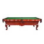 Star Mahogany Carved 9ft Billiard Table 9FT XW8105-9A view 3