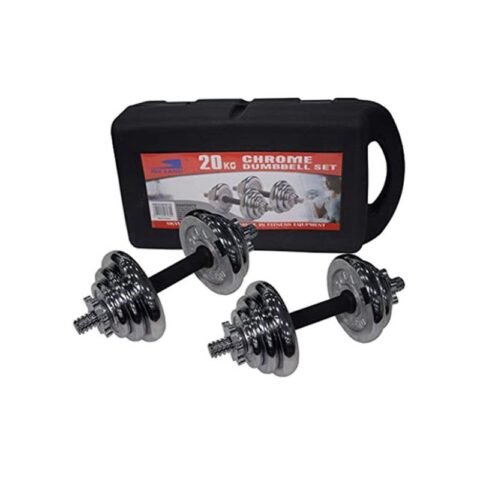 York Dark Grey Painted Dumbbell Set 20 kg YKPD20
