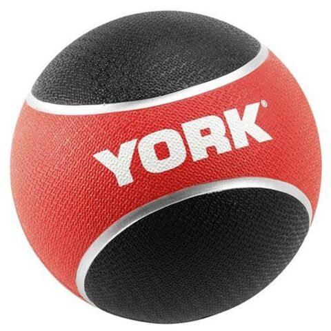 York Fitness Medicine Ball Black/Red