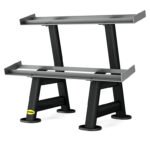 Ziva Eps 2-Tier 6 Pair Hexagon Dumbbell Rack