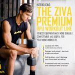 Ziva Performance Hexagon Rubber Dumbbell Grey 12.5 kg view 3