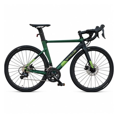 Zyklus Aero Road Bike-Green/Black