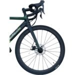 Zyklus Aero Road Bike-Green/Black view 2