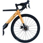 Zyklus Aero Road Bike-Yellow/Grey view 2
