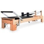 Align-Pilates M8-Pro Maple Wood Pilates Reformer with Half Cadillac PAPM8HALFCAD view 2