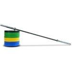 Axox Fitness Color Bumper Plates with Barbell Set 160 Kg W02CA016-160K view 3