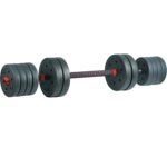 Axox Fitness 40 Kg Vinyl 2 in 1 Weight Set AX02DS-112-40