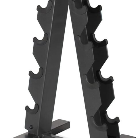 Body Strong Triangle A Frame Dumbbell Rack - 5 Tier