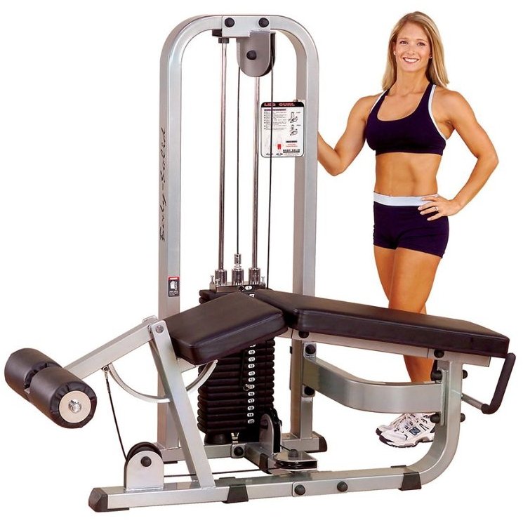 Body Solid SLC400/3 SEL Leg Curl Machine 1300155-101 view 2