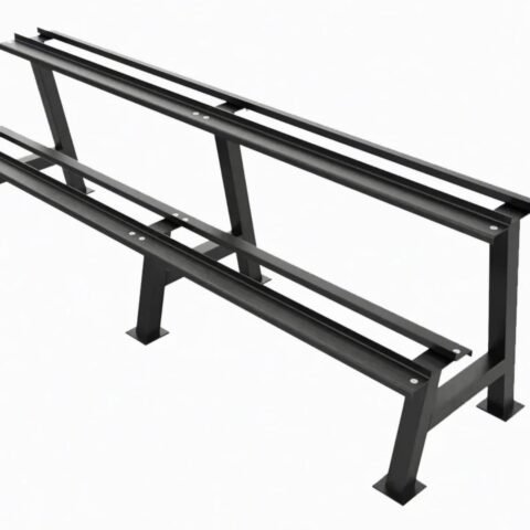 Body Strong 2 Tier Commercial Dumbbell Rack 2.5-30kg Size