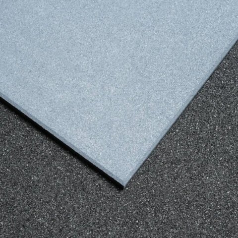 Body Strong Rubber Gym Mat Tile 100 x 100 (cm) - 20 mm Grey