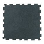 ErgoFloor ErgoTile Puzzle Rubber Tile C1 Black 20 mm 10711-SORT view 2