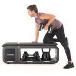 Horizon Fitness All-in-One Adjustable Bench with Dumbbells & Kettlebell HBN70 view 2