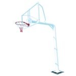 Houston Heavy-Duty Outdoor Court Setup Fixed Basketball Hoop System (Pair) BBP00012