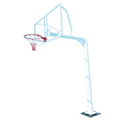 Houston Heavy-Duty Outdoor Court Setup Fixed Basketball Hoop System (Pair) BBP00012