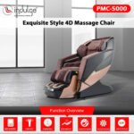 PowerMax Indulge PMC-5000 Exquisite Style 4D Massage Chair