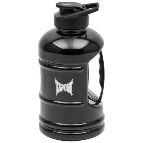 Tapout Giga Water Bottle 1.8LTR 960023 Refresh 1500 Black/White