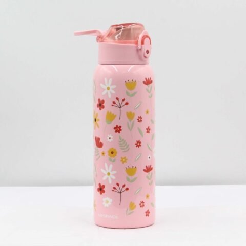 UZSpace Stainless Steel Water Bottle 700ML Coral Pink 3101