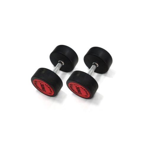 Rubber Hex Dumbbell - 30 kg