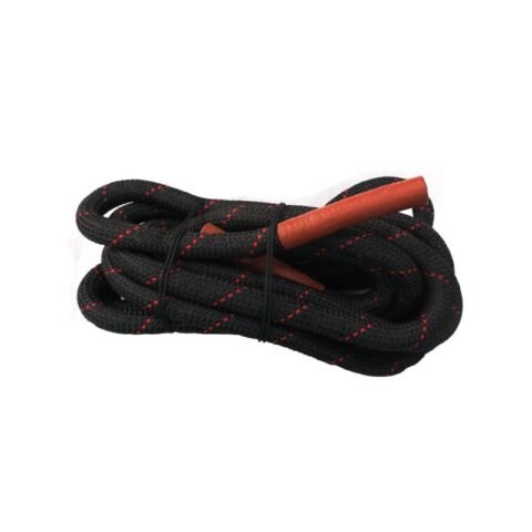 TA Sport Battle Rope 5CM × 15M Black/Red With Red Handle
