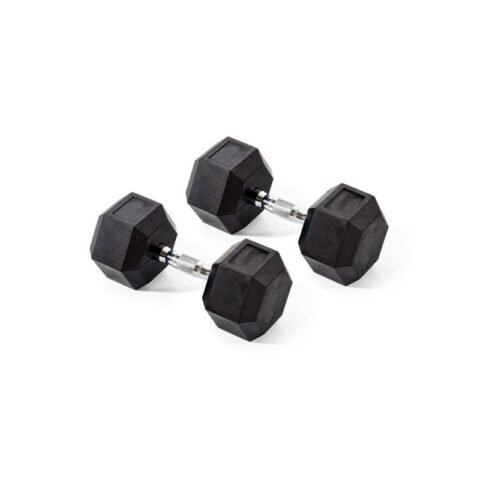 Rubber Hex Dumbbell 60 lbs