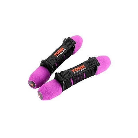 York Pair Of Soft Grip Hand Weights 0.5 kg