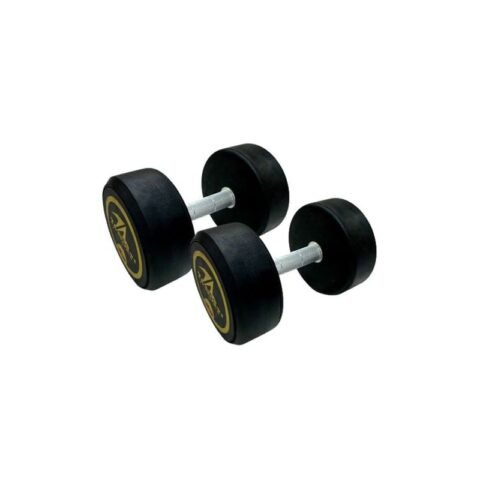 TA Sport Dumbbell 15 kg Rubber Covered 1515R Black