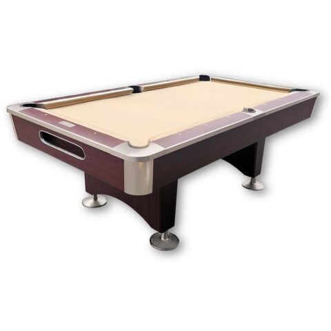 KnightShot Knight II Billiard Table 9FT Brown KS-KNI-9FT-BRN
