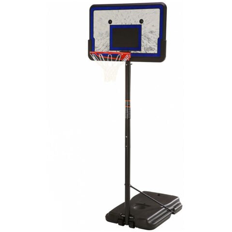 Life Time Adjustable 44 Inch Impact Portable Basketball Hoop 1221 5050037-101