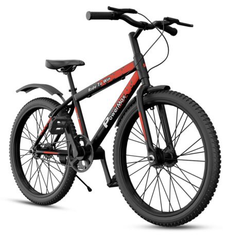 PowerMax PBC-UGST27-RD Red 27.5T Single Speed Mountain Bicycle