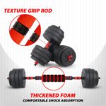 PowerMax PDS-20P+ Adjustable PVC Cement Dumbbell Set 20 kg