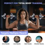 PowerMax PDS-30C Chrome Iron Dumbbell Set 30 kg