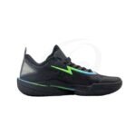 PEAK Basketball Shoes ET42071A Black/Shining Green view 2