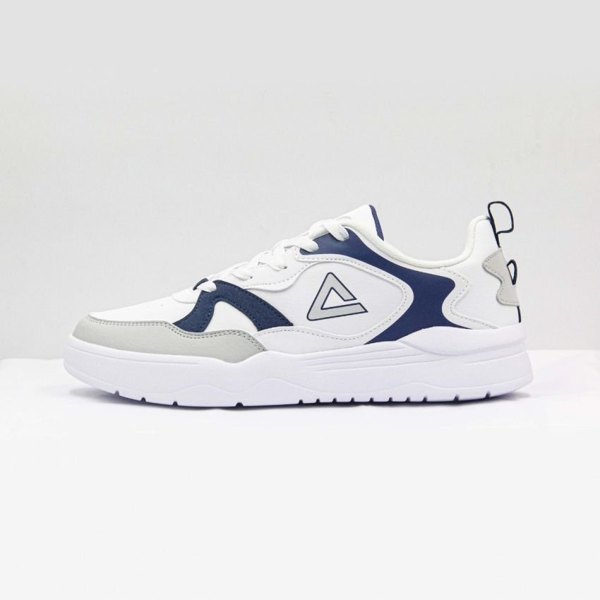 PEAK Lifestyle Shoes E234307B White/Dark Marine Blue view 2