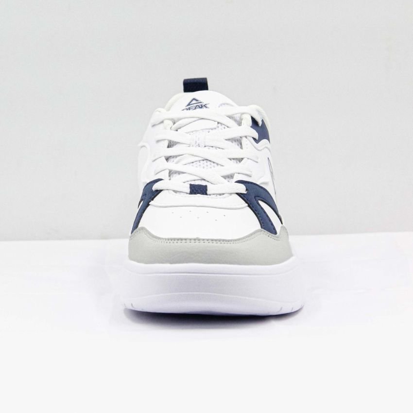 PEAK Lifestyle Shoes E234307B White/Dark Marine Blue view 3