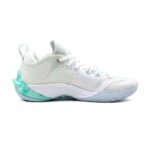 PEAK Men's Basketball Shoes ET44991A White/Emerald