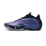 PEAK Men's Basketball Shoes ET54871A Andrew Wiggins Talent 3 Magic Purple view 2