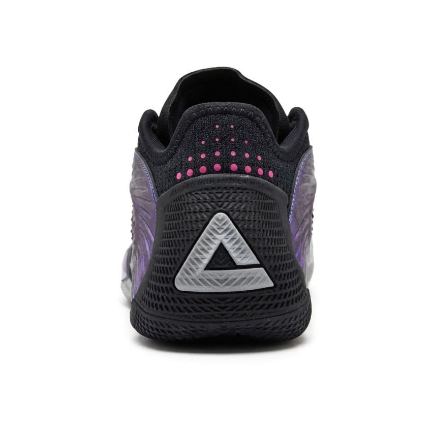 PEAK Men's Basketball Shoes ET54871A Andrew Wiggins Talent 3 Magic Purple view 3
