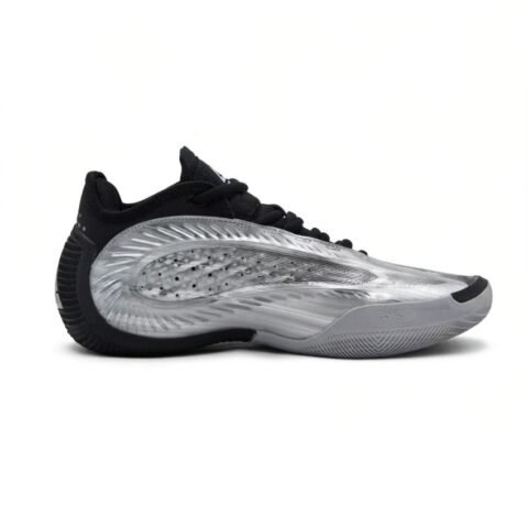 PEAK Men's Basketball Shoes ET54871A Andrew Wiggins Talent 3 Silver/Black