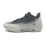 PEAK Men's Basketball Shoes EXT54101A Light Grey/Mid Grey view 2
