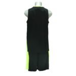 PEAK Men's Basketball Uniform F762101 Black view 2