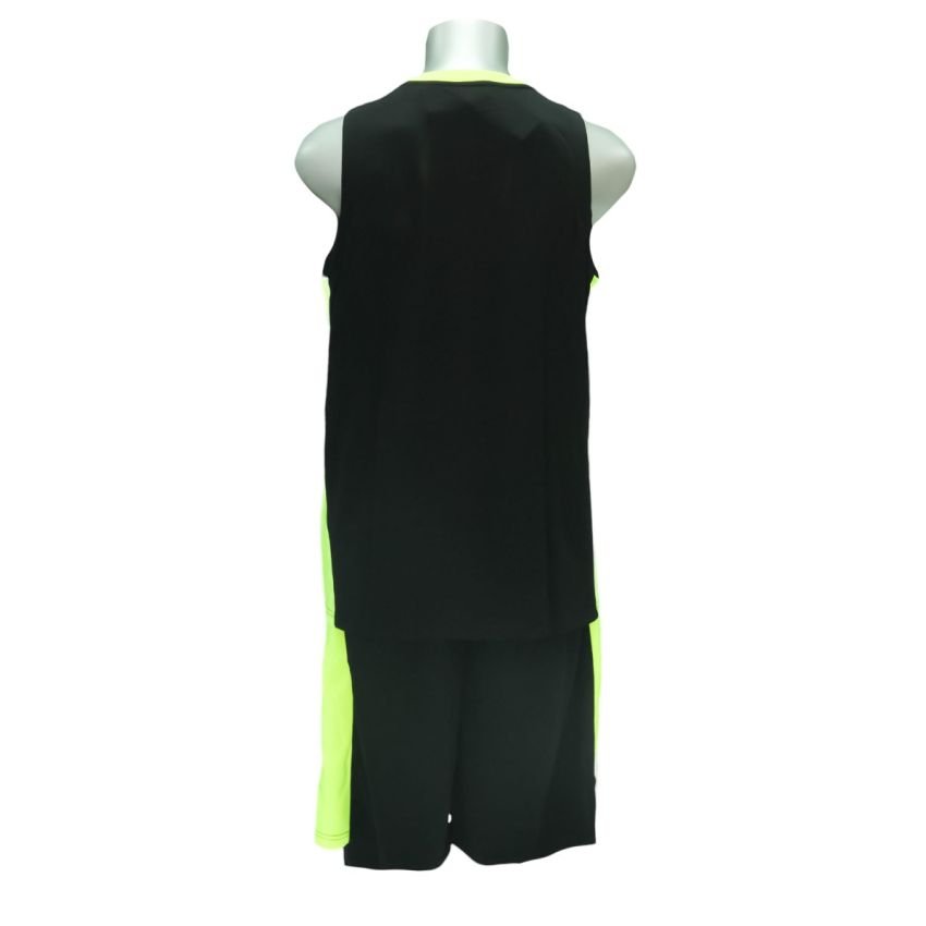 PEAK Men's Basketball Uniform F762101 Black view 2